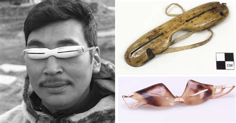 Ingenious Snow Goggles Crafted by Inuit Peoples