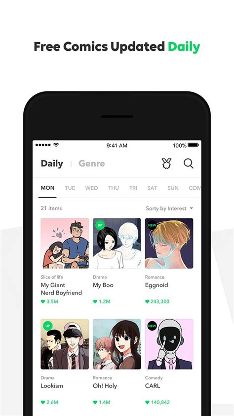 LINE WEBTOON - Free Comics for Android - APK Download