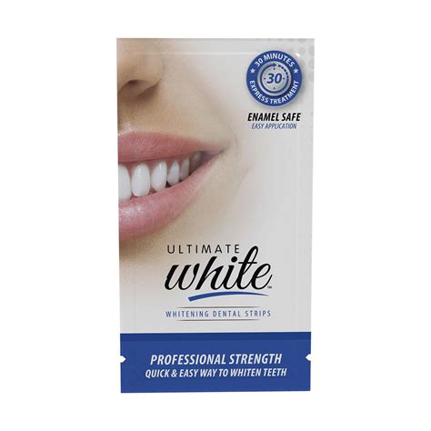 Ultimate White Whitening Dental Strips