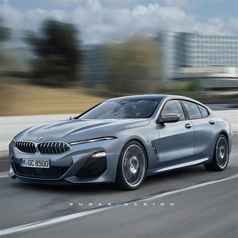 2023 BMW 8 Series Gets Unofficial Facelift Rendering With Split Headlights