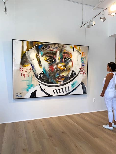 Micah Johnson "Mom, Can Astronauts be black?" Series @ Art Angels | Art, Figurative artists, Pop art