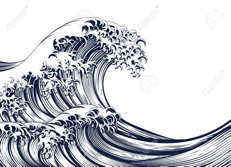 Big Wave Drawing at GetDrawings | Free download