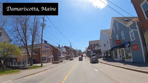 Damariscotta, Maine - YouTube