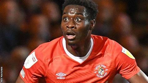 Elijah Adebayo: Luton Town report further racist abuse aimed at Hatters striker - BBC Sport