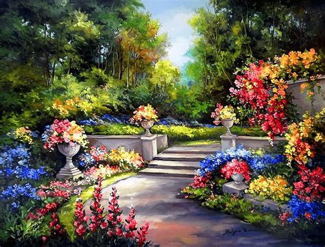 Garden Paradise Wallpaper