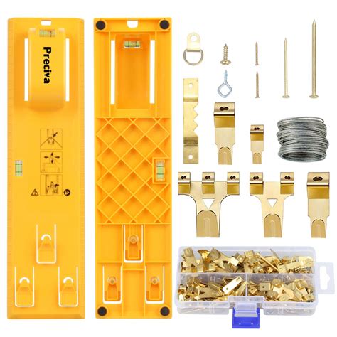 Buy Picture Hanging Tool Kit, Preciva Wall Hanger Kit with Level Easy ...