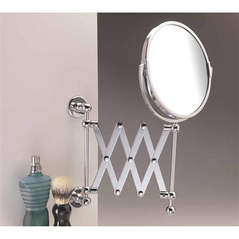 Bathroom Extending Shaving Mirror