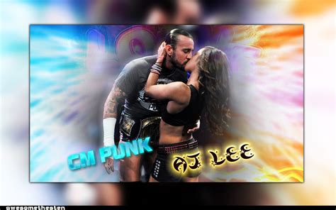 CM Punk and AJ LEE by AwesomeTheSten on DeviantArt