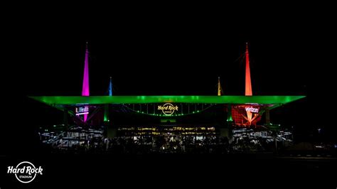 Hard Rock Stadium Lights Up With Miami Pride | Miami, FL Patch