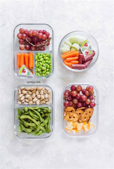 Easy Healthy Meal Prep Snack Ideas - Carmy - Easy Healthy-ish Recipes