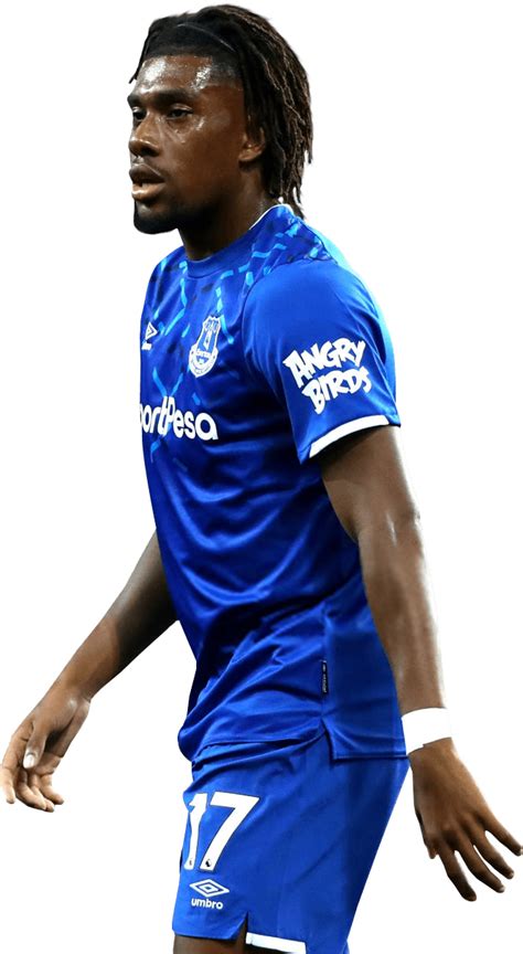 Alex Iwobi Everton football render - FootyRenders