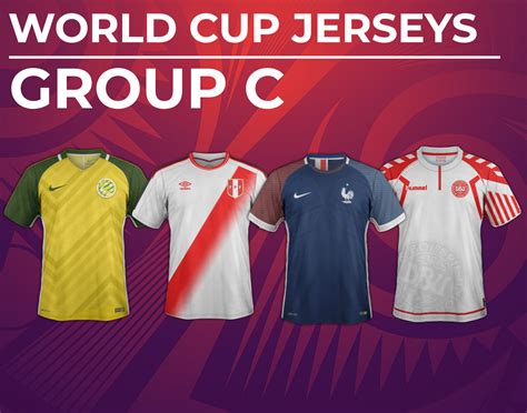 World Cup 2018 Concept Jerseys | Group C on Behance