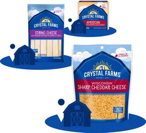 Crystal Farms | Wisconsin Cheese