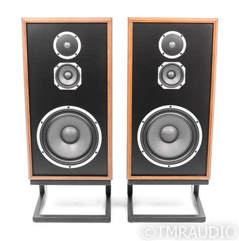 KLH Model Five Floorstanding Speakers; Walnut Pair; Model 5 (Open Box ...