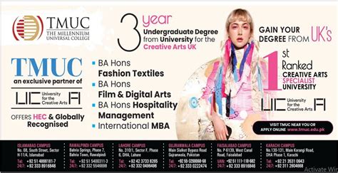 TMUC Islamabad BA Hons Admissions 2021 Result.pk