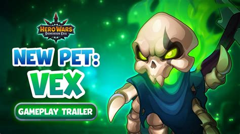 New Pet VEX - Gameplay Trailer | Hero Wars: Dominion Era - YouTube