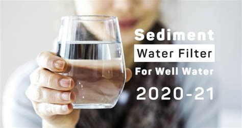 10 Best Sediment Filter for Well Water in 2022 - Top Picks Reviews