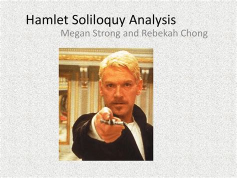 Hamlet Soliloquy Analysis