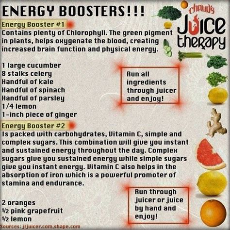 booster juice nutrition