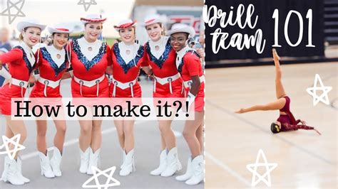 How to make the DRILL TEAM / DANCE TEAM + Everything you need to know ...