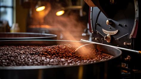 Premium Photo | A Photo of a Coffee Shop Coffee Roasting Process