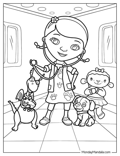 22 Doc McStuffins Coloring Pages (Free PDF Printables)