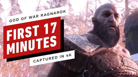 God of War Ragnarok: The First 17 Minutes of Gameplay (4K) - YouTube