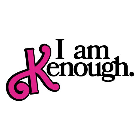 I Am Kenough PNG I Am Kenough SVG Barbi Ken Design Barbi - Etsy Australia