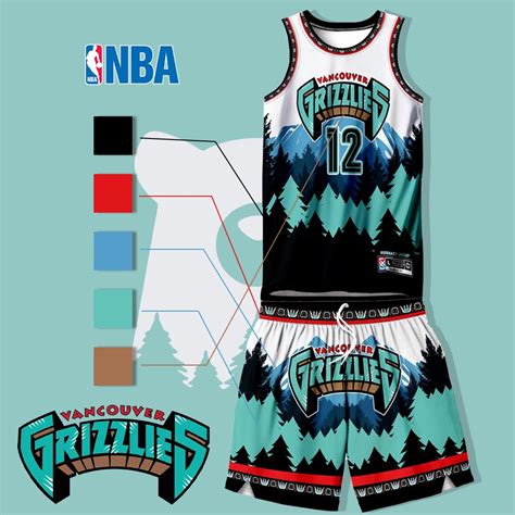 Vancouver Grizzlies JA Morant HG Concept Jersey Basketball Jersey ...