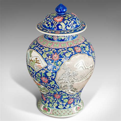 Antiques Atlas - Large Vintage Decorative Urn, Chinese, Circa 1940