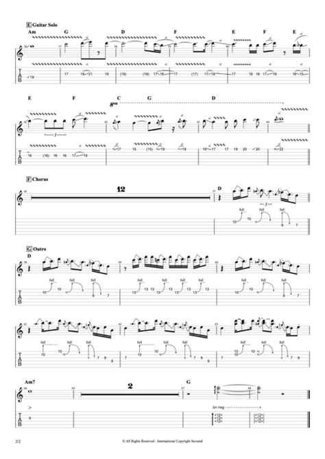 Tangerine Tab by Led Zeppelin (Guitar Pro) - Full Score | mySongBook