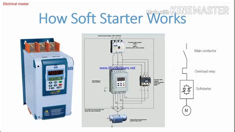 Motor Soft Starter Circuit Diagram