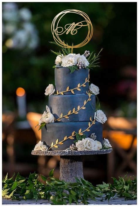 Monogram cake topper Wedding cake topper Single Letter M | Etsy
