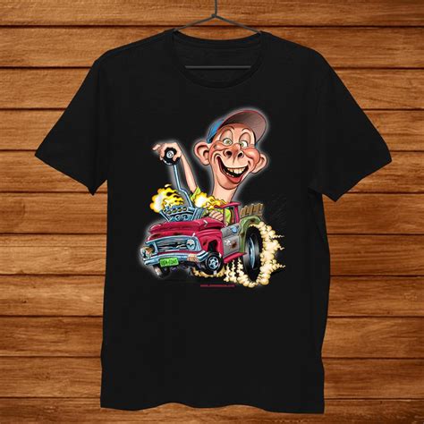 Jeff Dunham Bubba J Hot Rod Pick Up Truck Shirt - TeeUni