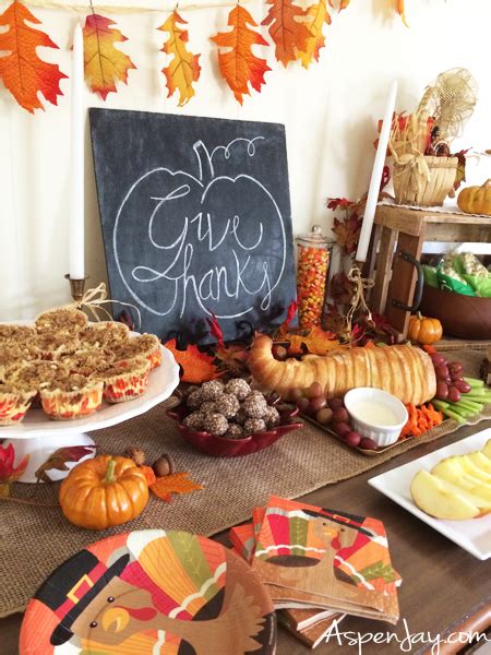 Fun Thanksgiving Food Ideas for a Preschool Party - Aspen Jay