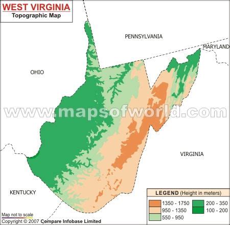 West Virginia Elevation Map - Living Room Design 2020