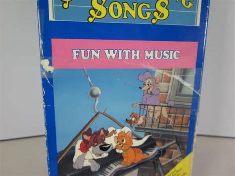 DISNEY'S SING ALONG Songs Fun With Music Vhs EUR 5,52 - PicClick FR