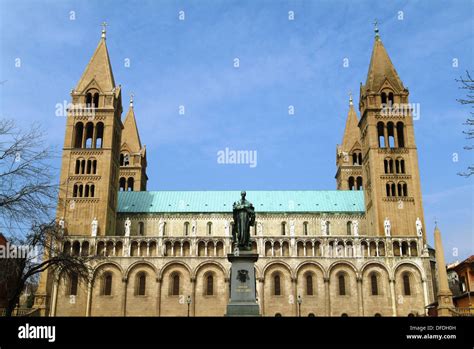 Cathedral, Pecs, Hungary Stock Photo - Alamy