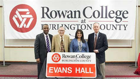 Founding college president honored at Rowan College at Burlington County