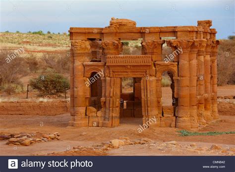 Temple of Apedemak (Lion Temple) Kiosk, Naqa, Northern Sudan. Stock Photo Egyptian Pharaohs ...