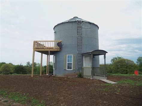 Grain Bin House, Silo House, Grain Silo, Bunk House, Play House, Tiny House Living, Tiny House ...