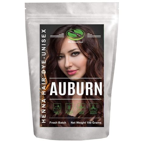 The Henna Guys Auburn Henna Hair Dye, 3.52 oz - Walmart.com