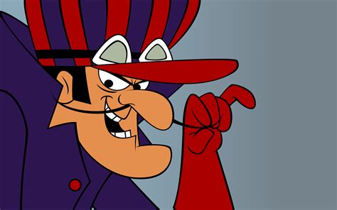 Buff Anime Character With Mustache : Dick Dastardly | Learrisngs