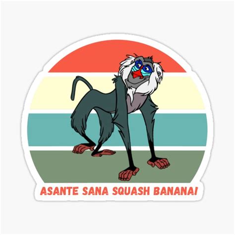 "Asante Sana Rafiki" Sticker for Sale by purplepeppers | Redbubble