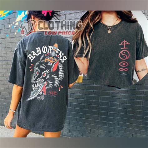 Bad Omens Band Tour 2023 Merch, Bad Omens Just Pretend Lyrics Concrete ...