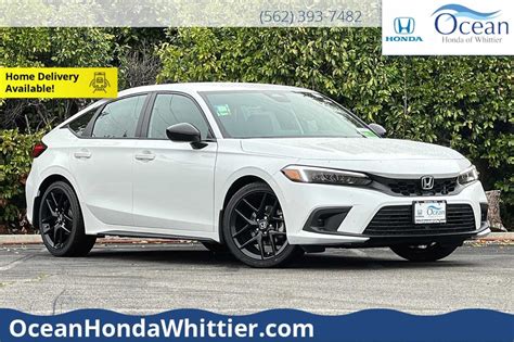 New 2023 Honda Civic Sport 4D Hatchback in Whittier #5609997 | Ocean ...