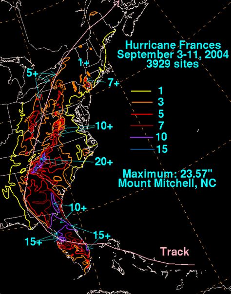 Hurricane Frances - September 3-11, 2004