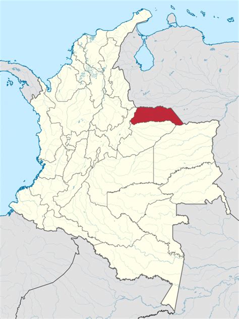 Mapa de Arauca con municipios - Departamento de Colombia para descargar ...