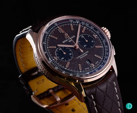 Review and Watchscapes: Breitling Premier B01 42 Bentley Centenary Limited Edition Red Gold