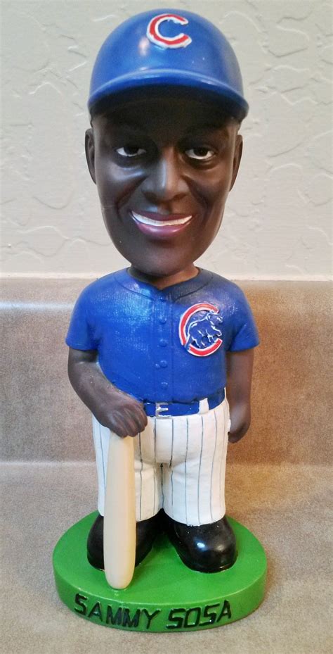 Chicago Cubs Sammy Sosa bobblehead | Bobble head, Sammy sosa, Chicago cubs